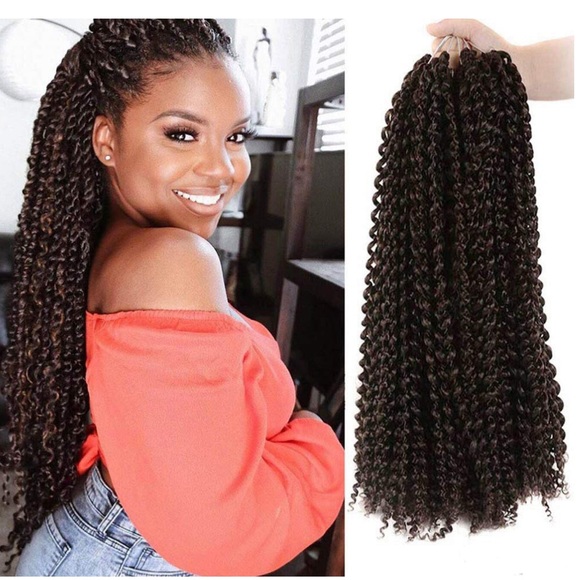 Elighty Other - Synthetic 6 Pack Passion Twist Crochet Hair 18in